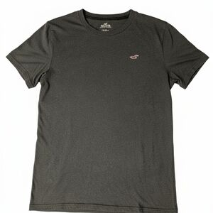 Hollister Men's Charcoal Gray T-Shirt